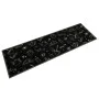 Alfombra de cocina lavable terciopelo negro Morning 45x150 cm de , Felpudos - Ref: Foro24-4005584, Precio: 22,07 €, Descuento: %