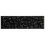 Alfombra de cocina lavable terciopelo negro Morning 45x150 cm de , Felpudos - Ref: Foro24-4005584, Precio: 22,07 €, Descuento: %