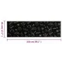 Alfombra de cocina lavable terciopelo negro Morning 45x150 cm de , Felpudos - Ref: Foro24-4005584, Precio: 22,07 €, Descuento: %