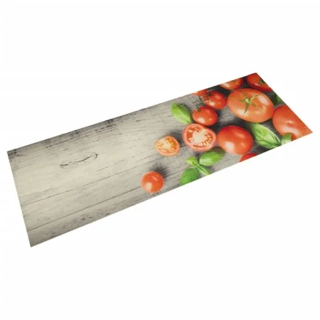 Alfombra de cocina lavable terciopelo tomates 60x180 cm de , Felpudos - Ref: Foro24-4005621, Precio: 24,59 €, Descuento: %