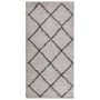 Alfombra pelo largo moderna PAMPLONA beige antracita 100x200 cm de , Alfombras - Ref: Foro24-375386, Precio: 34,69 €, Descuen...
