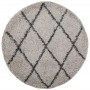 Alfombra de pelo largo moderna PAMPLONA beige antracita Ø240 cm de , Alfombras - Ref: Foro24-375402, Precio: 97,61 €, Descuen...
