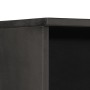 Mueble de baño de madera maciza de mango negro 38x33x160 cm de , Tocadores de baño - Ref: Foro24-356841, Precio: 153,54 €, De...