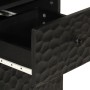 Mueble de baño de madera maciza de mango negro 38x33x160 cm de , Tocadores de baño - Ref: Foro24-356841, Precio: 153,54 €, De...