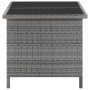 Set de comedor de jardín 5 pzas y cojines ratán sintético gris de vidaXL, Conjuntos de jardín - Ref: Foro24-46115, Precio: 90...