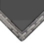 Set de comedor de jardín 5 pzas y cojines ratán sintético gris de vidaXL, Conjuntos de jardín - Ref: Foro24-46115, Precio: 90...