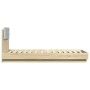 Cama con cabecero madera de ingeniería roble Sonoma 100x200 cm de , Camas y somieres - Ref: Foro24-3209935, Precio: 153,78 €,...