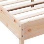 Estructura de cama con cabecero madera maciza pino 160x200 cm de , Camas y somieres - Ref: Foro24-3216363, Precio: 170,85 €, ...