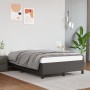 Estructura de cama cuero sintético gris 120x190 cm de , Camas y somieres - Ref: Foro24-379526, Precio: 91,36 €, Descuento: %
