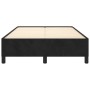 Estructura de cama terciopelo negro 120x190 cm de , Camas y somieres - Ref: Foro24-379530, Precio: 94,65 €, Descuento: %
