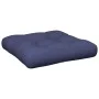 Cojín para sofá de palets de tela azul marino 60x60x12 cm de , Cojines para sillas y sofás - Ref: Foro24-377851, Precio: 25,4...