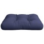 Cojín para sofá de palets de tela azul marino 60x60x12 cm de , Cojines para sillas y sofás - Ref: Foro24-377851, Precio: 27,0...