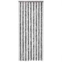 Cortina antimoscas chenilla gris y blanco 100x200 cm de , Mosquiteras para ventanas - Ref: Foro24-377369, Precio: 63,85 €, De...