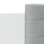 Estructura cama con cabecero madera ingeniería blanca 75x190 cm de , Camas y somieres - Ref: Foro24-3209975, Precio: 135,05 €...
