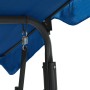 Banco columpio de jardín tela azul oscuro 170x110x153 cm de vidaXL, Balancines de jardín - Ref: Foro24-48557, Precio: 162,22 ...