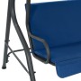 Banco columpio de jardín tela azul oscuro 170x110x153 cm de vidaXL, Balancines de jardín - Ref: Foro24-48557, Precio: 162,22 ...
