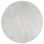 Alfombra de pelo corto OVIEDO gris Ø 200 cm de , Alfombras - Ref: Foro24-375547, Precio: 83,44 €, Descuento: %