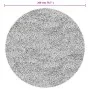 Alfombra de pelo corto OVIEDO gris Ø 200 cm de , Alfombras - Ref: Foro24-375547, Precio: 82,34 €, Descuento: %
