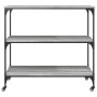 Carrito de cocina madera ingeniería gris Sonoma 102x50x95 cm de , Carros de cocina y comedor - Ref: Foro24-842324, Precio: 84...