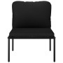Juego de muebles de jardín con cojines 6 piezas PVC negro de vidaXL, Conjuntos de jardín - Ref: Foro24-48589, Precio: 459,62 ...