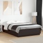 Estructura de cama madera de ingeniería negra 140x200 cm de , Camas y somieres - Ref: Foro24-3209703, Precio: 155,22 €, Descu...