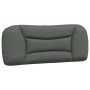 Estructura de cama con luces LED tela gris oscuro 100x200 cm de , Camas y somieres - Ref: Foro24-3213684, Precio: 147,69 €, D...