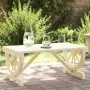 Solid fir wood garden coffee table 90x50x40 cm by , Garden tables - Ref: Foro24-365107, Price: 97,56 €, Discount: %