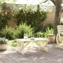 Solid fir wood garden coffee table 90x50x40 cm by , Garden tables - Ref: Foro24-365107, Price: 97,56 €, Discount: %