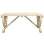 Solid fir wood garden coffee table 90x50x40 cm by , Garden tables - Ref: Foro24-365107, Price: 97,56 €, Discount: %