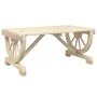 Solid fir wood garden coffee table 90x50x40 cm by , Garden tables - Ref: Foro24-365107, Price: 97,56 €, Discount: %