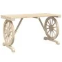 Mesa de jardín madera maciza abeto 115x55x65 cm de , Mesas de jardín - Ref: Foro24-365113, Precio: 154,95 €, Descuento: %