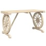 Mesa de jardín madera maciza abeto 115x55x65 cm de , Mesas de jardín - Ref: Foro24-365113, Precio: 165,79 €, Descuento: %