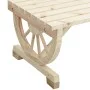 Mesa de jardín madera maciza abeto 115x55x65 cm de , Mesas de jardín - Ref: Foro24-365113, Precio: 154,95 €, Descuento: %