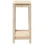 Mesa de plantación con estante madera maciza pino 82,5x35x75 cm de , Soportes para macetas - Ref: Foro24-832387, Precio: 68,5...