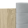 Cama con cabecero madera de ingeniería roble Sonoma 90x200 cm de , Camas y somieres - Ref: Foro24-3209942, Precio: 146,52 €, ...