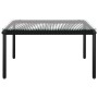 Juego de muebles de jardín 6 piezas con cojines PVC negro de vidaXL, Conjuntos de jardín - Ref: Foro24-48588, Precio: 373,94 ...