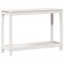 Mesa de plantación con estante madera pino blanco 108x35x75 cm de , Soportes para macetas - Ref: Foro24-832393, Precio: 92,57...