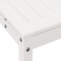 Mesa de plantación con estante madera pino blanco 108x35x75 cm de , Soportes para macetas - Ref: Foro24-832393, Precio: 92,57...