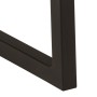 Banco con borde natural de madera de mango maciza 105 cm de , Bancos - Ref: Foro24-372756, Precio: 89,81 €, Descuento: %