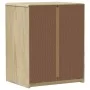 SAUDA Nachttisch aus massivem Kiefern-Eichenholz 44x35x56 cm von , Nachttische - Ref: Foro24-377594, Preis: 73,51 €, Rabatt: %