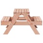 Mesa de pícnic para niños madera maciza Douglas 88x97x52 cm de , Mesas de jardín - Ref: Foro24-832599, Precio: 73,51 €, Descu...