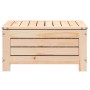 Taburete de jardín con cojín madera maciza de pino de , Sofás de exterior - Ref: Foro24-844925, Precio: 101,62 €, Descuento: %