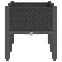 Jardinera con patas PP negro 80x40x42 cm de , Maceteros y jardineras - Ref: Foro24-367893, Precio: 60,28 €, Descuento: %