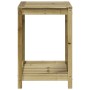 Mesa plantación con estante madera pino impregnada 82,5x50x75cm de , Soportes para macetas - Ref: Foro24-832401, Precio: 78,5...