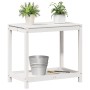 Mesa de plantación con estante madera pino blanco 82,5x50x75 cm de , Soportes para macetas - Ref: Foro24-832398, Precio: 86,7...