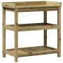 Mesa plantación con estantes madera impregnada 82,5x45x86,5 cm de , Soportes para macetas - Ref: Foro24-832436, Precio: 104,9...