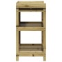 Mesa plantación con estantes madera impregnada 82,5x45x86,5 cm de , Soportes para macetas - Ref: Foro24-832436, Precio: 104,9...