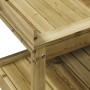 Mesa plantación con estantes madera impregnada 82,5x45x86,5 cm de , Soportes para macetas - Ref: Foro24-832436, Precio: 104,9...