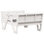 Mesa de pícnic para niños madera maciza pino blanco 88x122x58cm de , Mesas de jardín - Ref: Foro24-832602, Precio: 127,92 €, ...