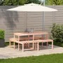 Mesa de pícnic madera maciza Douglas 160x134x75 cm de , Mesas de jardín - Ref: Foro24-832565, Precio: 145,53 €, Descuento: %